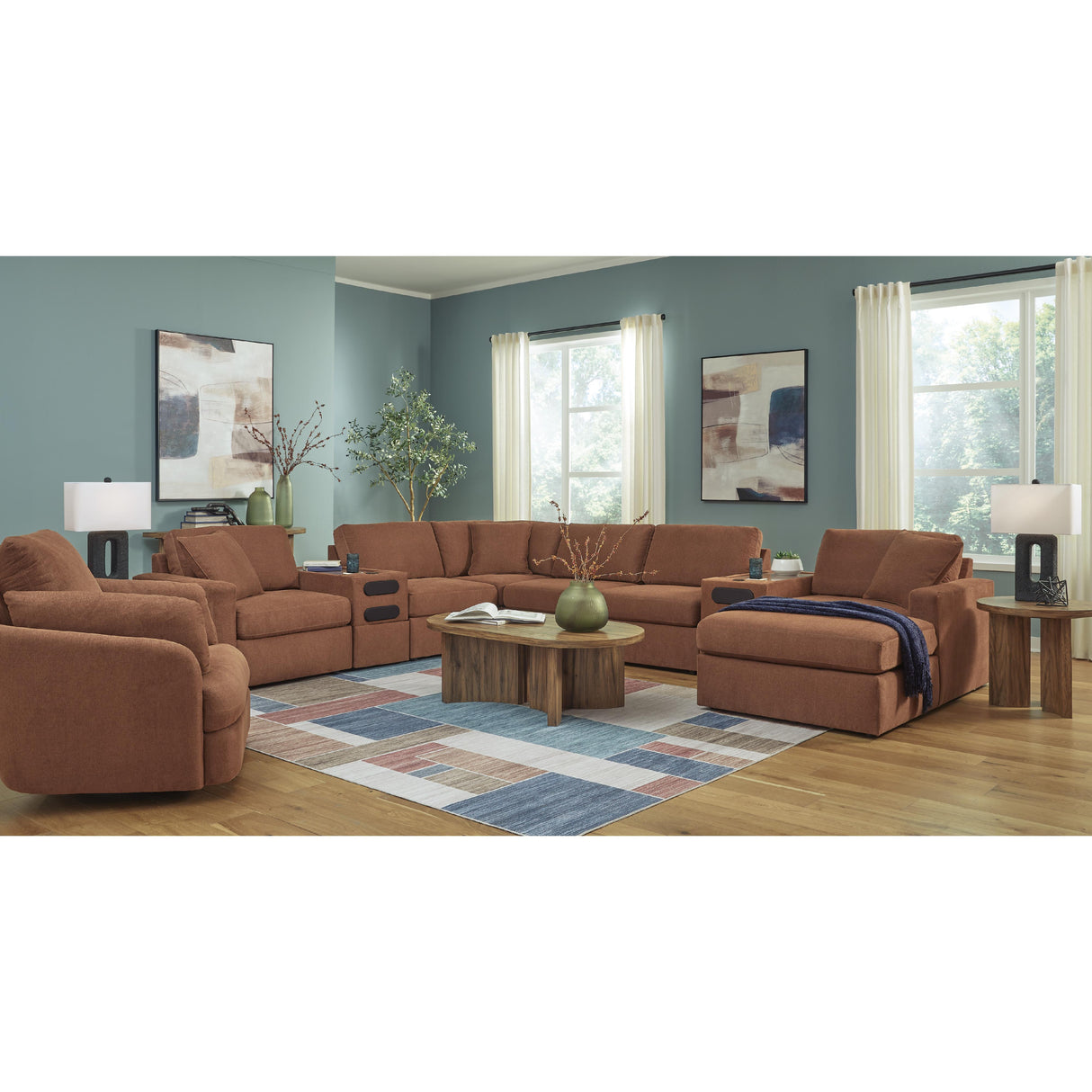 Signature Design by Ashley Modmax 9210217 RAF Corner Chaise IMAGE 14