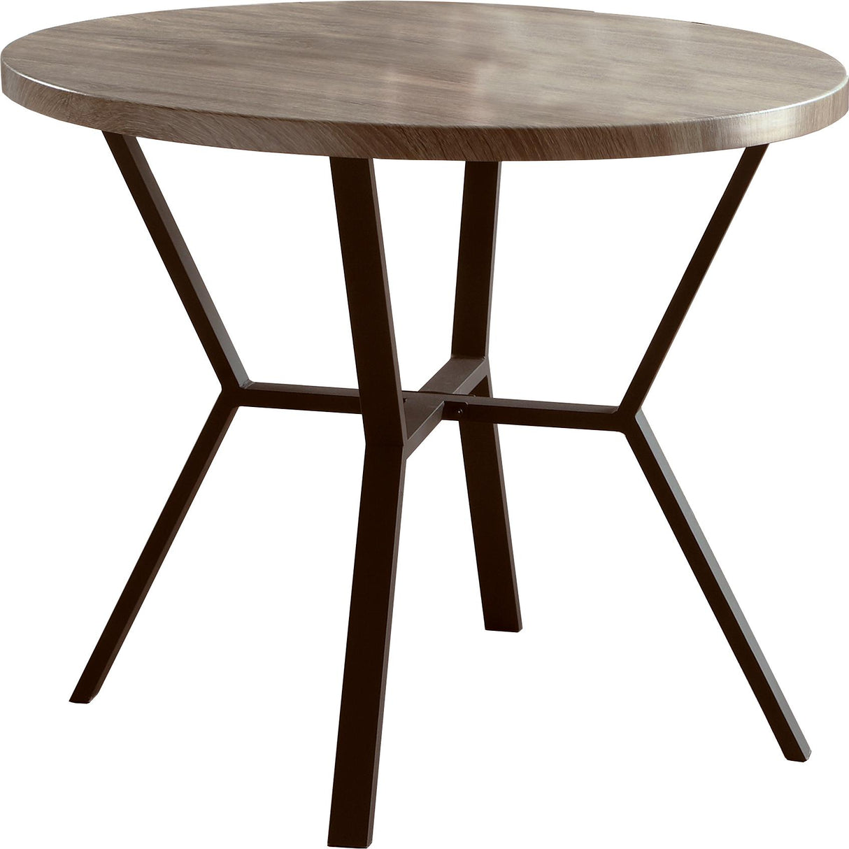 Crown Mark Blake 1230SET-GW 5 pc Round Dining Set - Greywash IMAGE 2