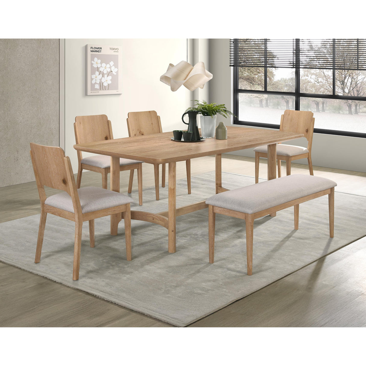 Crown Mark Arden 2136T-4079 Dining Table IMAGE 6