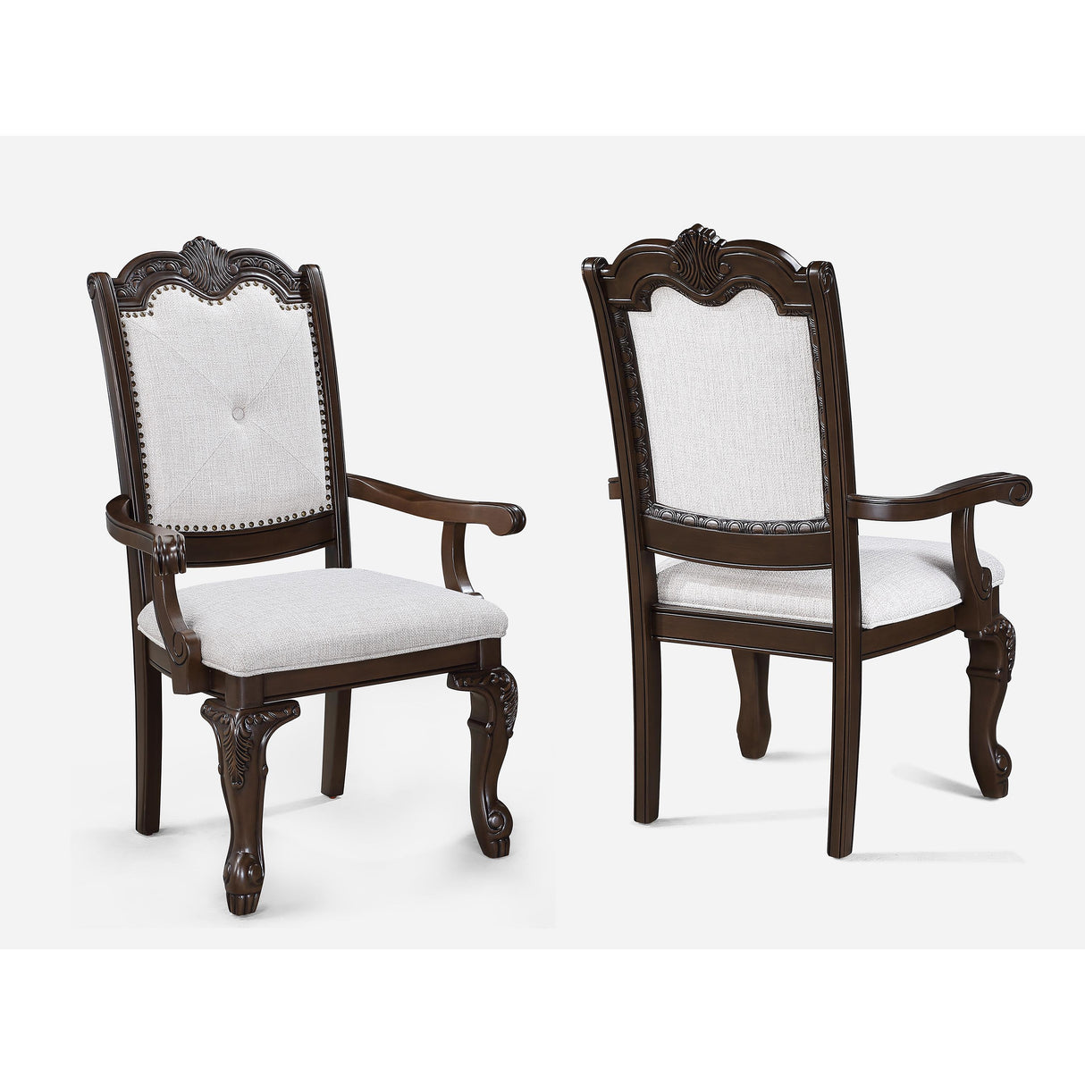 Crown Mark Kiera 2149A Arm Chair - Coffee Brown IMAGE 1