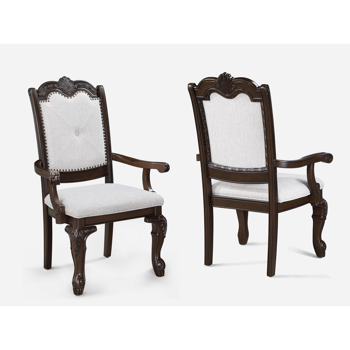 Crown Mark Kiera 2149A Arm Chair - Coffee Brown IMAGE 1