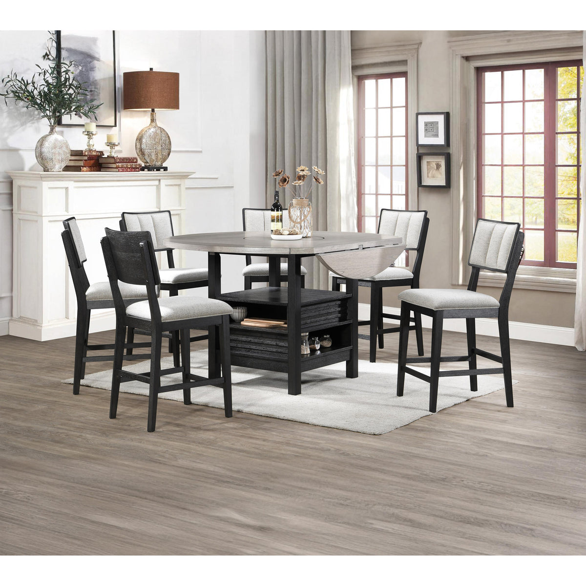 Crown Mark Cline 2850LG-T Counter Height Dining Table IMAGE 5