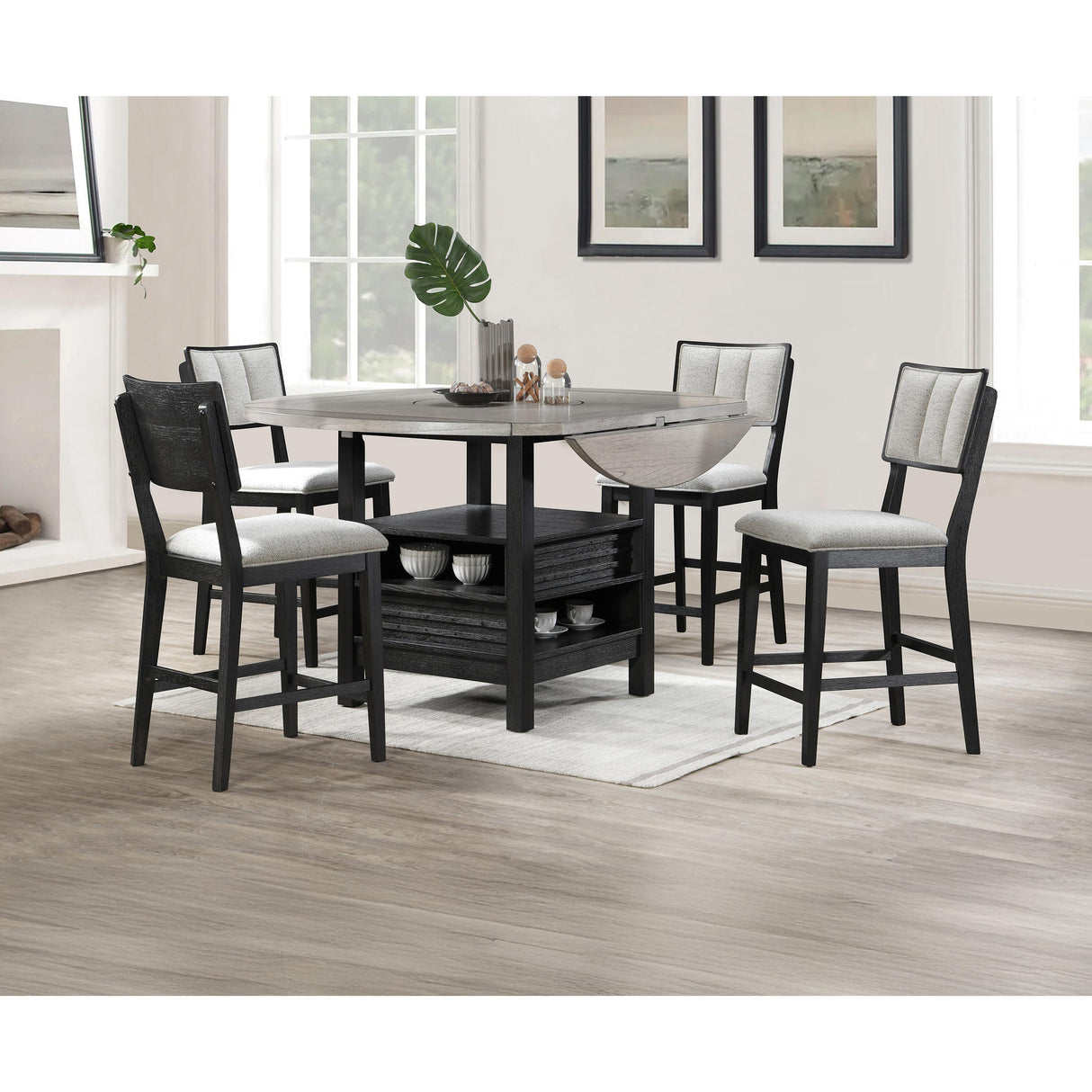 Crown Mark Cline 2850LG-T Counter Height Dining Table IMAGE 6