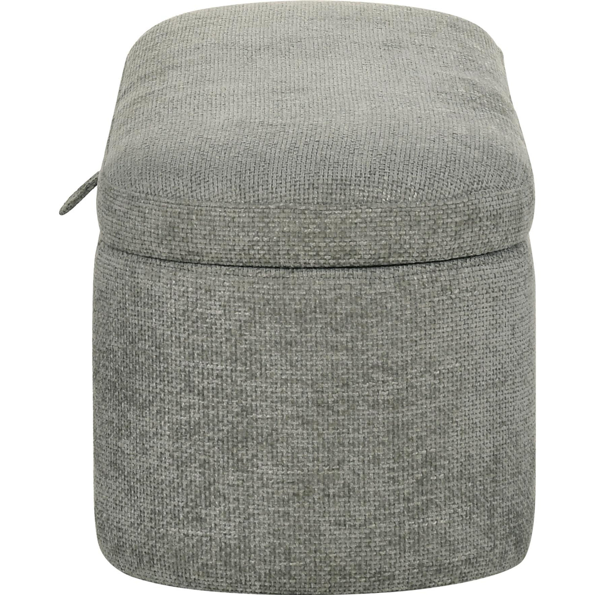Crown Mark Philipa 4924LG-BENCH Storage Bench - Light Grey Tweed IMAGE 4