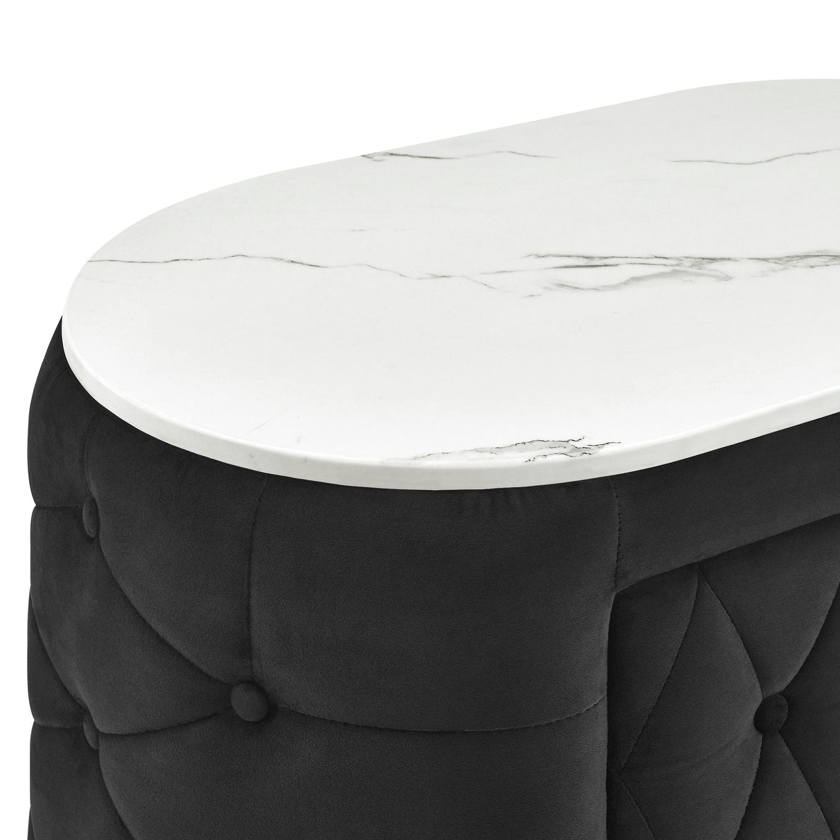 Crown Mark Natalia 5115BK-2 2-Drawer Nightstand - Black IMAGE 6