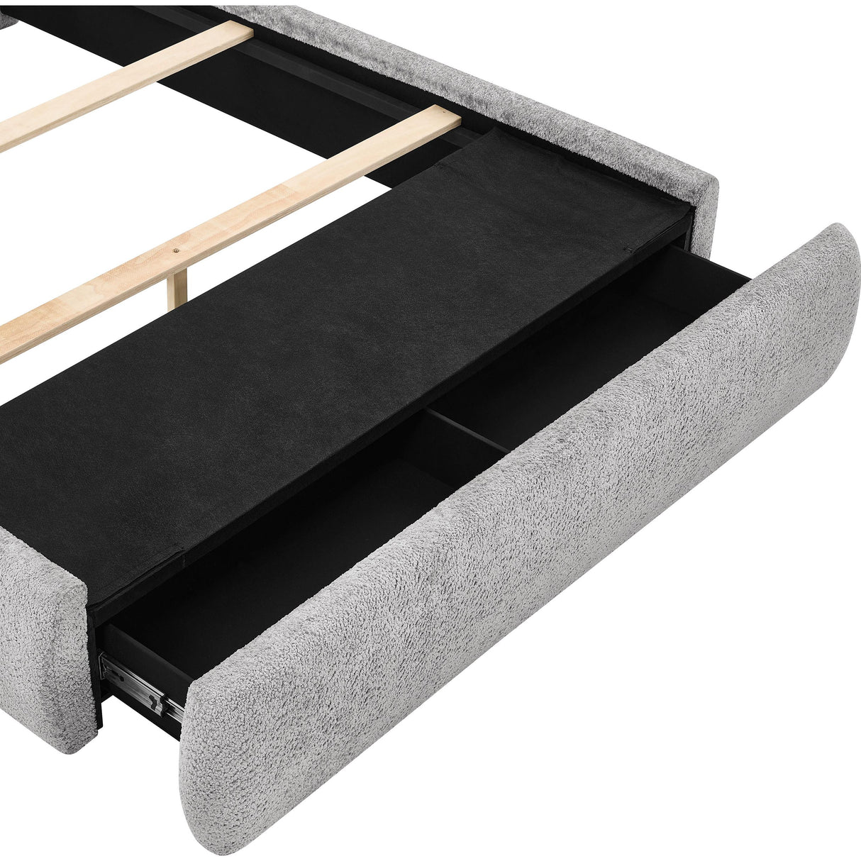 Crown Mark Reverie 5116PW-Q Queen Bed with Storage - Pewter IMAGE 4