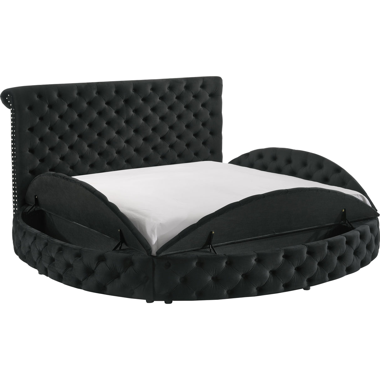 Crown Mark Brigitte 5202BK-K King Bed - Black IMAGE 2