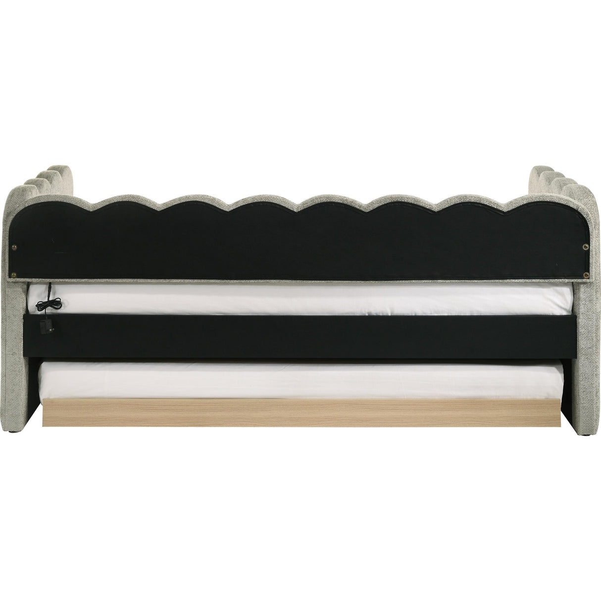 Crown Mark Melody 5328LG Daybed - Light Grey IMAGE 5