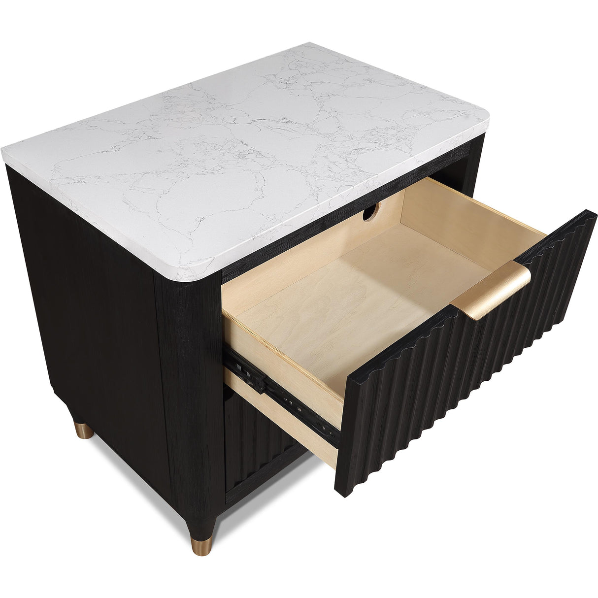 Crown Mark Kara B1400-2 Nightstand IMAGE 2