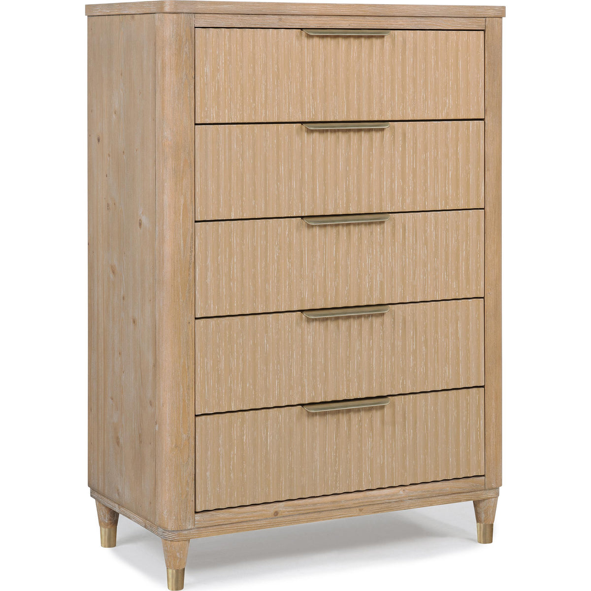Crown Mark Kara B1450-4 Chest - Cerused Natural IMAGE 1