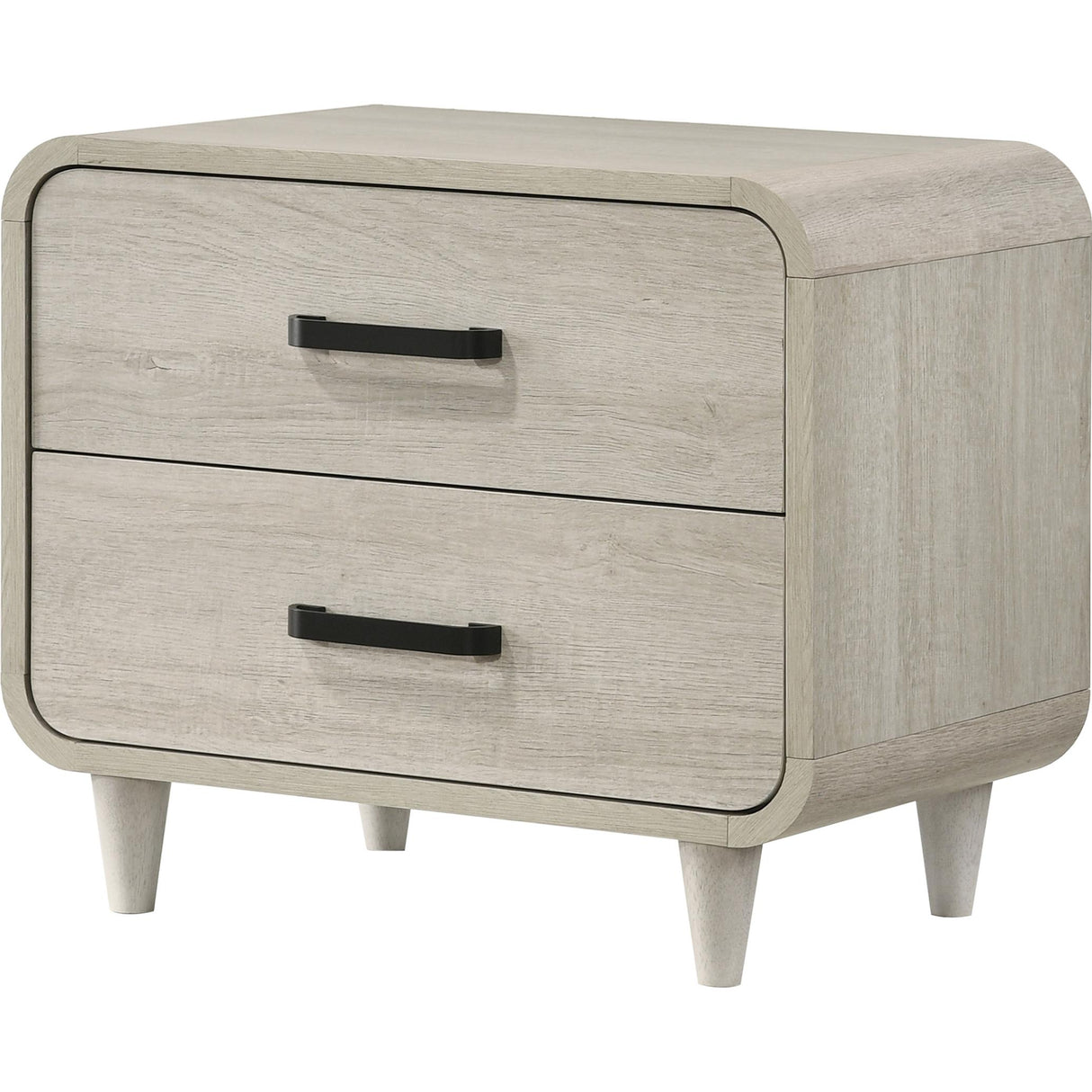 Crown Mark Nyomi B4900-2 Nightstand - White IMAGE 1
