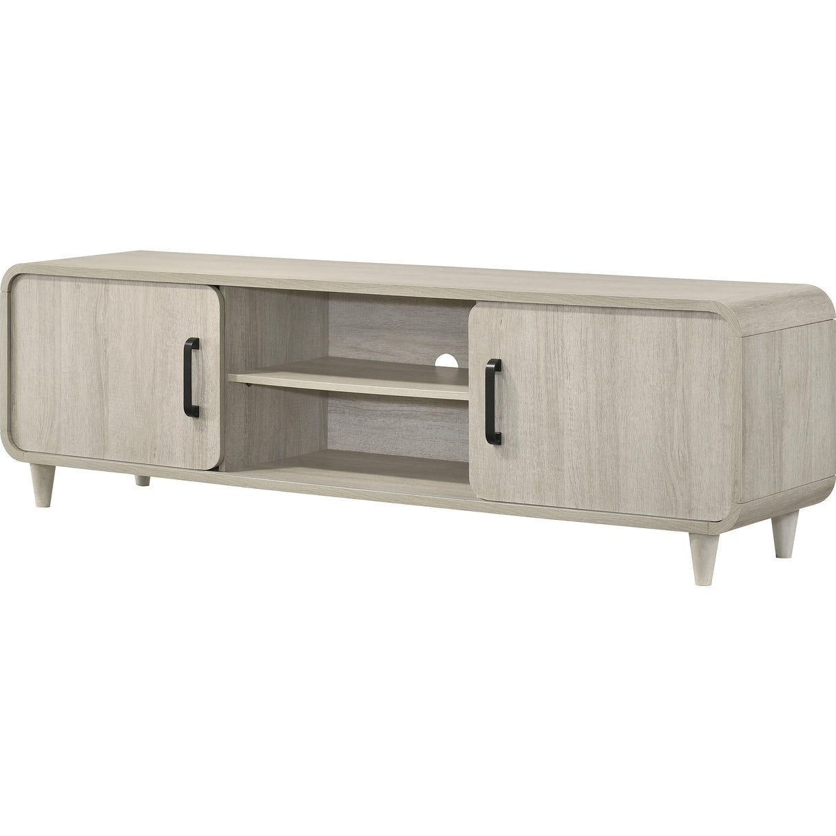 Crown Mark Nyomi B4900-9 TV Stand - White IMAGE 1