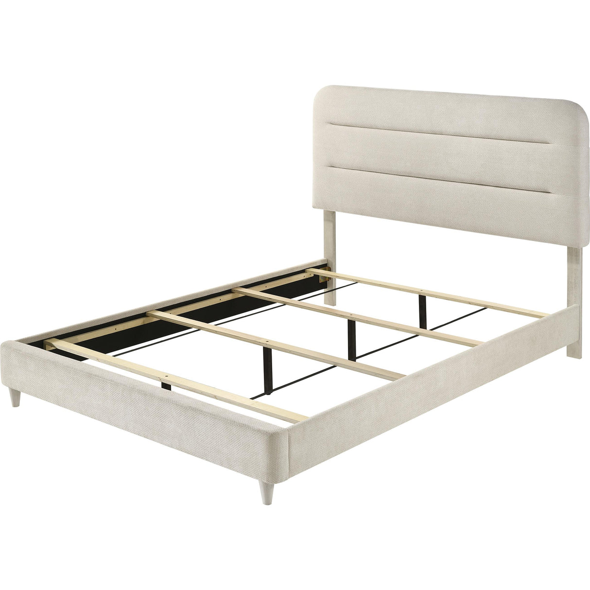 Crown Mark Nyomi B4900-K King Bed - White IMAGE 2