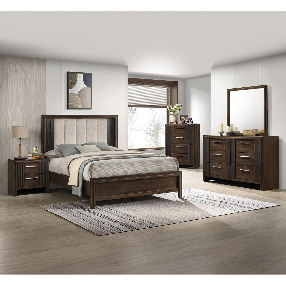 Crown Mark Carlton B5550-K King Bed IMAGE 3