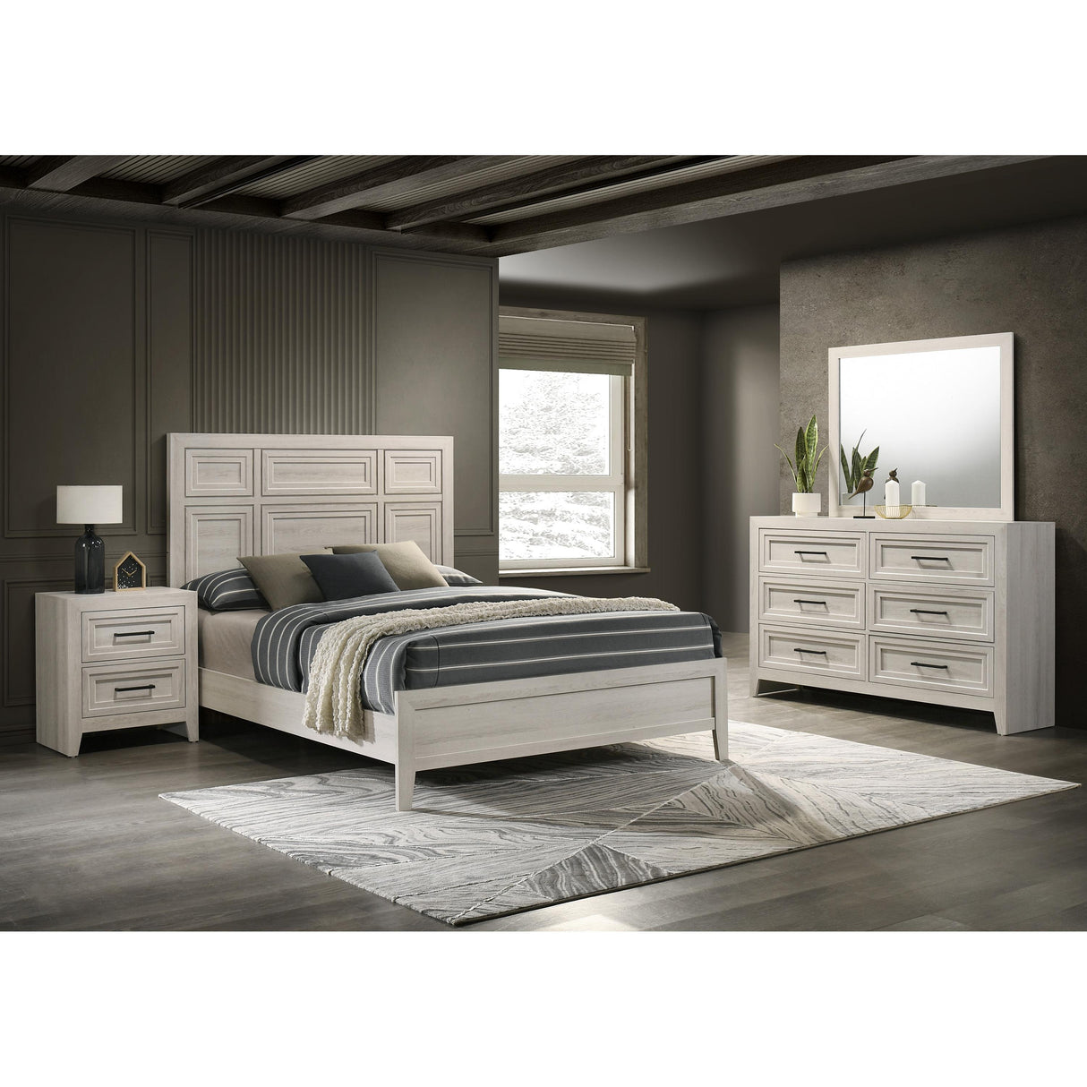 Crown Mark Lorraine B6600-Q Queen Bed IMAGE 4