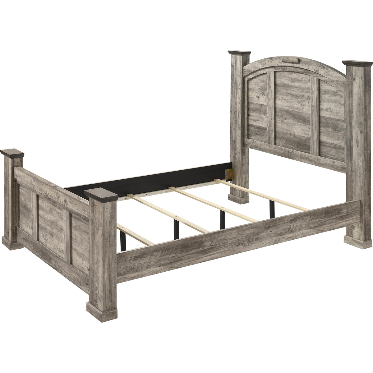 Crown Mark Ella Mae B6840-Q Queen Poster Bed IMAGE 2