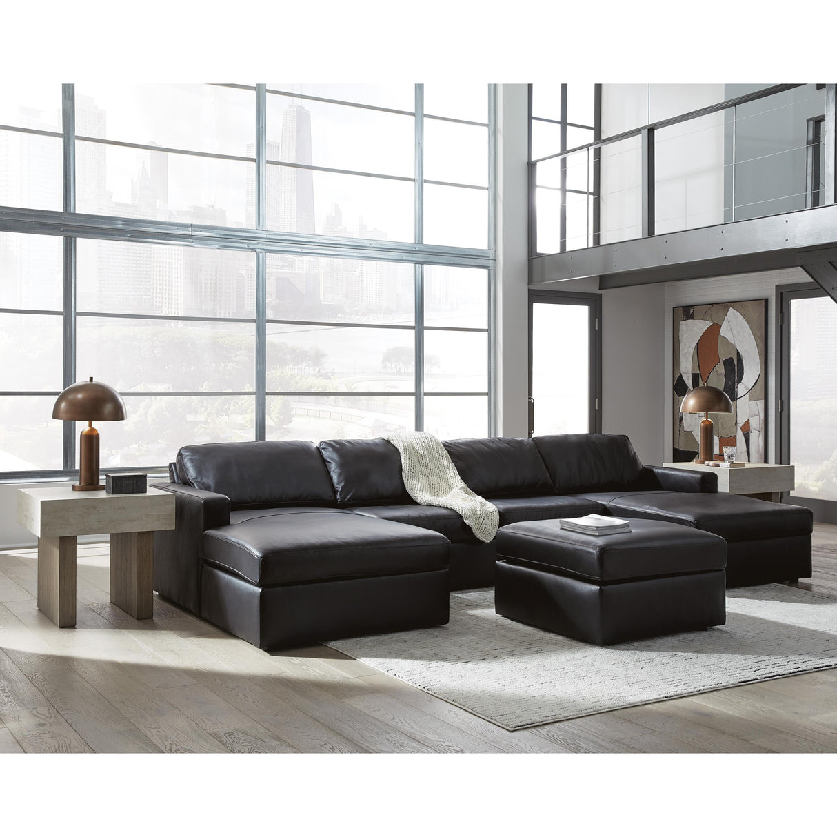 Signature Design by Ashley ModMax II 7430508 Oversized Accent Ottoman IMAGE 5