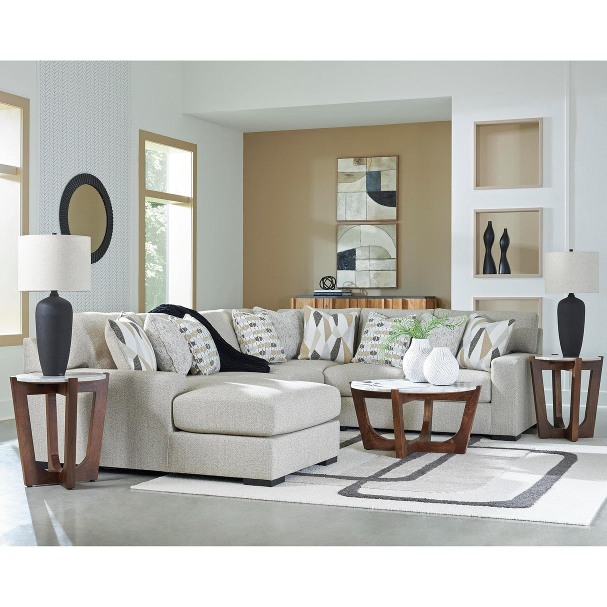 Benchcraft Laurelgrove 75105S1 4 pc Sectional with Chaise IMAGE 3