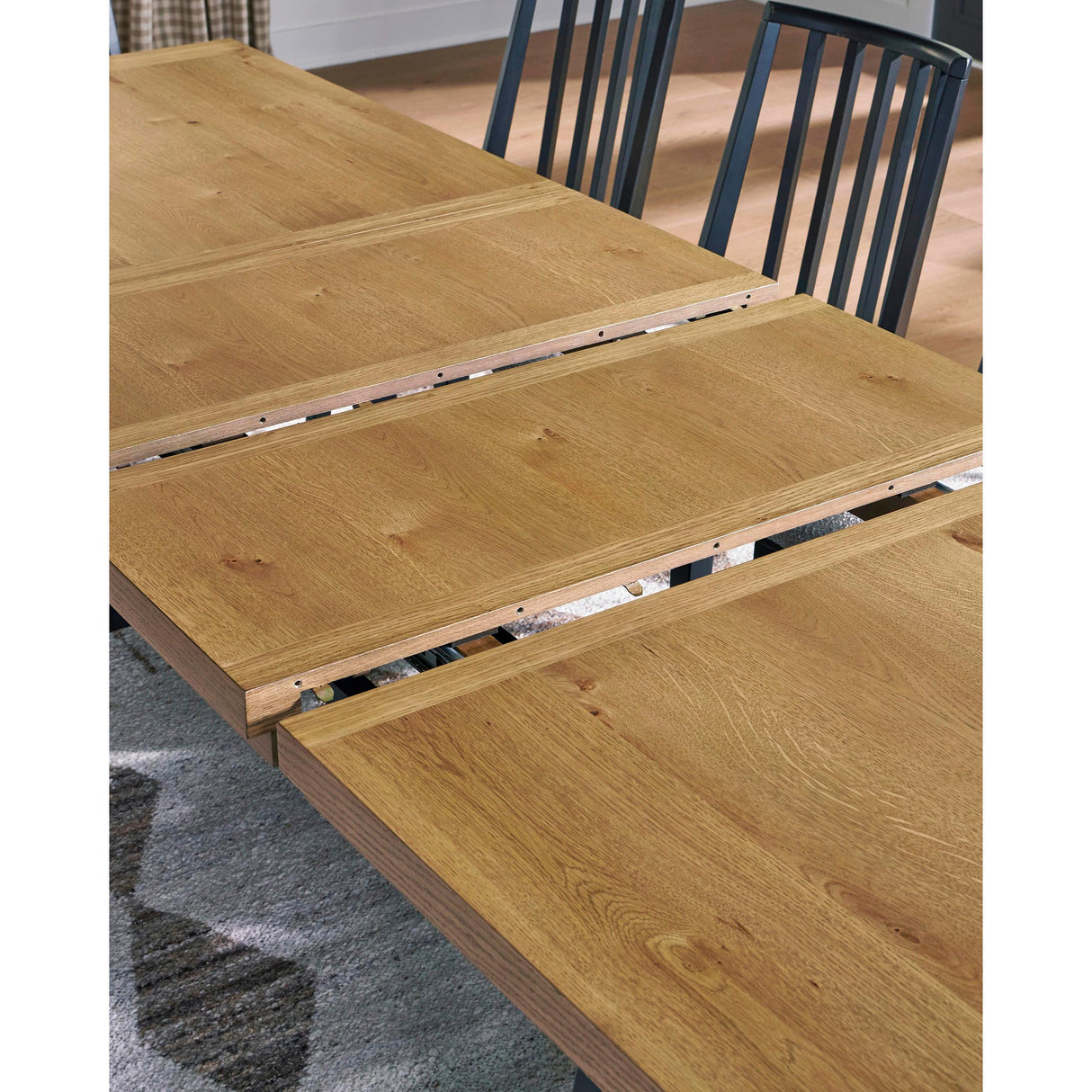 Signature Design by Ashley Galliden D841-55 Rectangular Dining Room Extension Table IMAGE 6