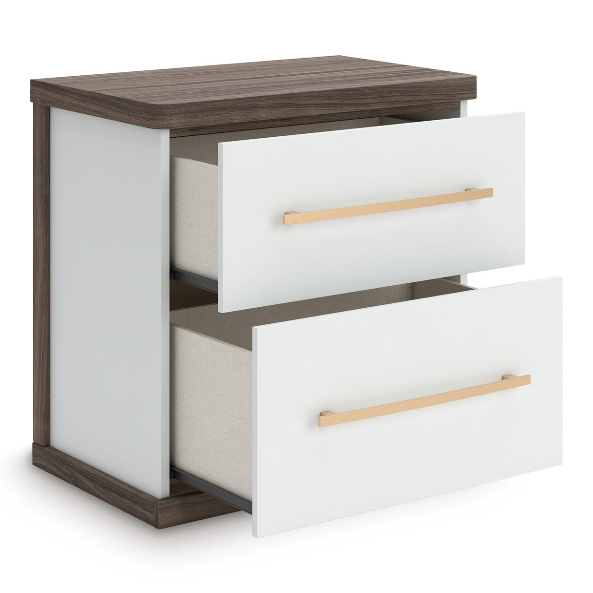 Signature Design by Ashley Kendanport PCB1108-92 Two Drawer Night Stand IMAGE 2