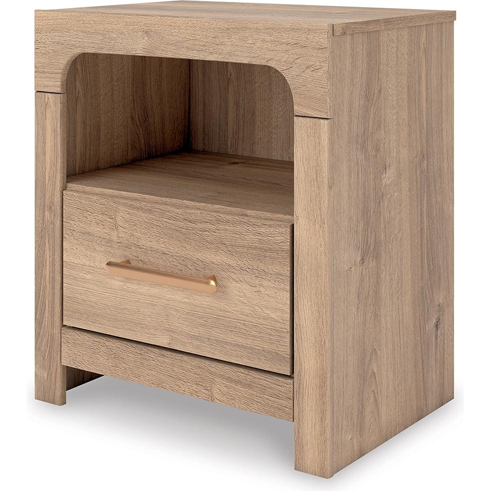 Signature Design by Ashley Kinlanni PCB1360-91 One Drawer Night Stand IMAGE 4