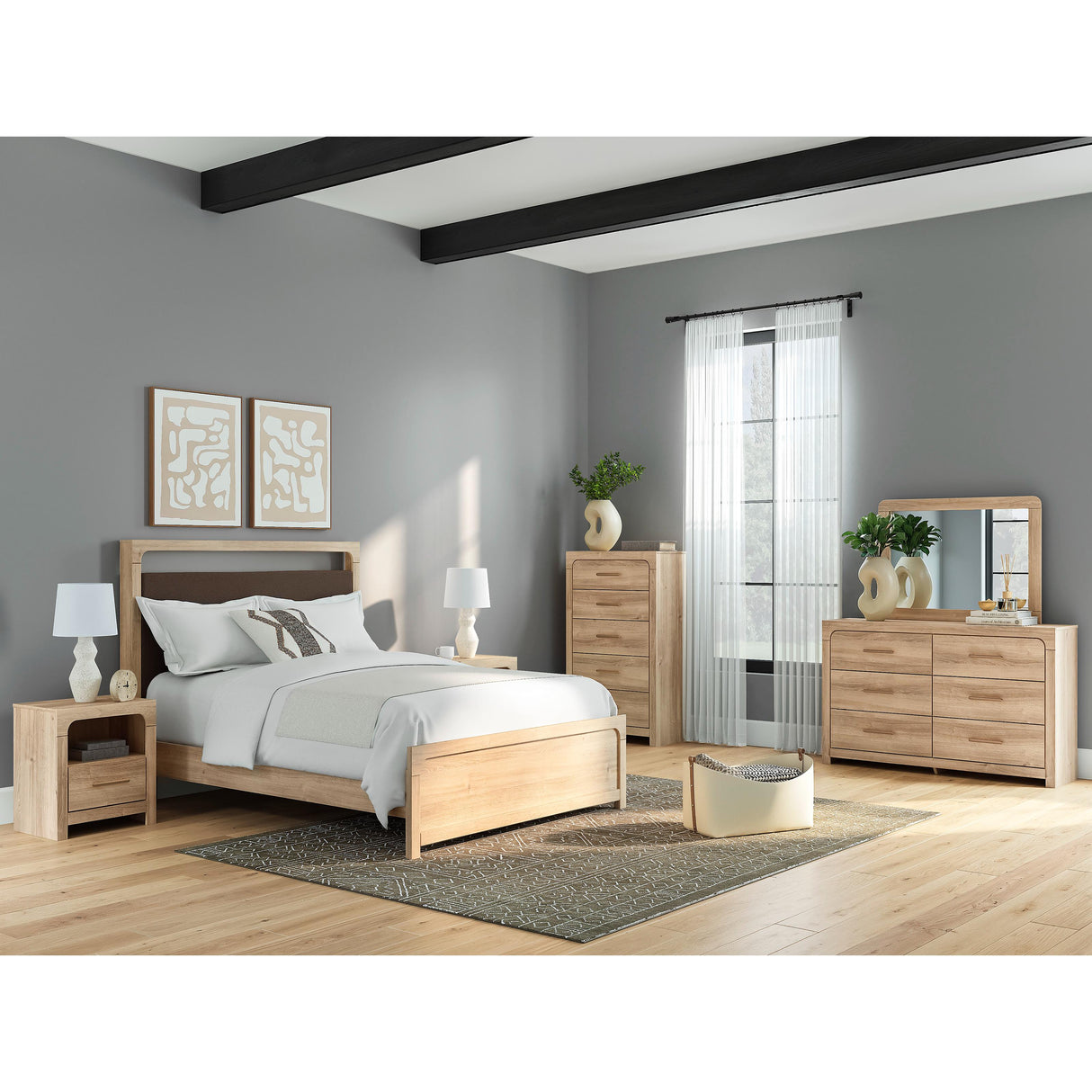 Signature Design by Ashley Kinlanni PCB1360B1 Dresser and Mirror IMAGE 7