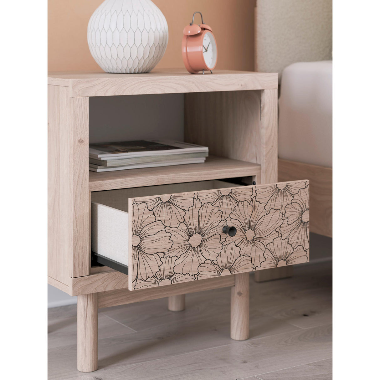 Signature Design by Ashley Arloster PCB1566-91 One Drawer Night Stand IMAGE 8