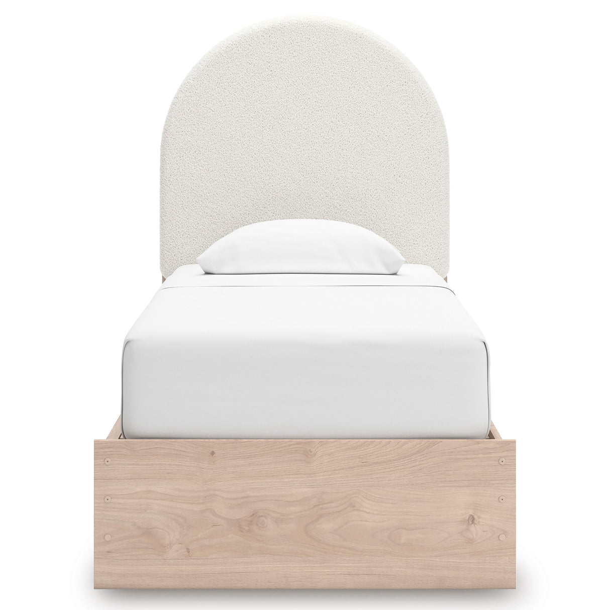 Signature Design by Ashley Arloster PCB1566B4 Twin Upholstered Panel Bed with Storage IMAGE 3