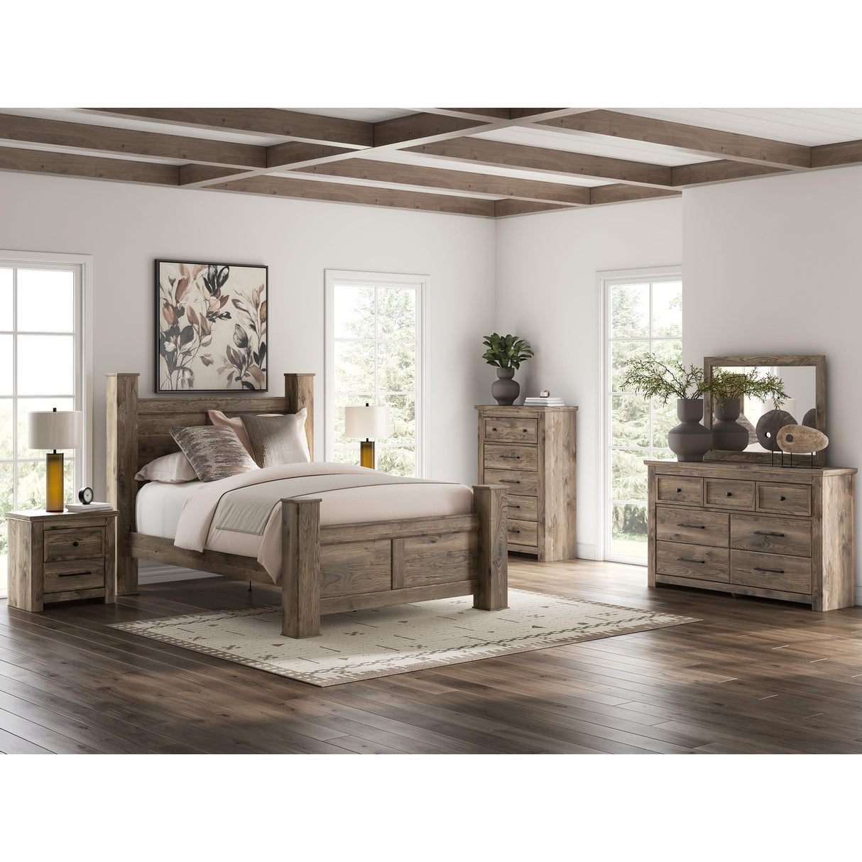 Signature Design by Ashley Rusticott PCB2260B1 Dresser and Mirror IMAGE 9