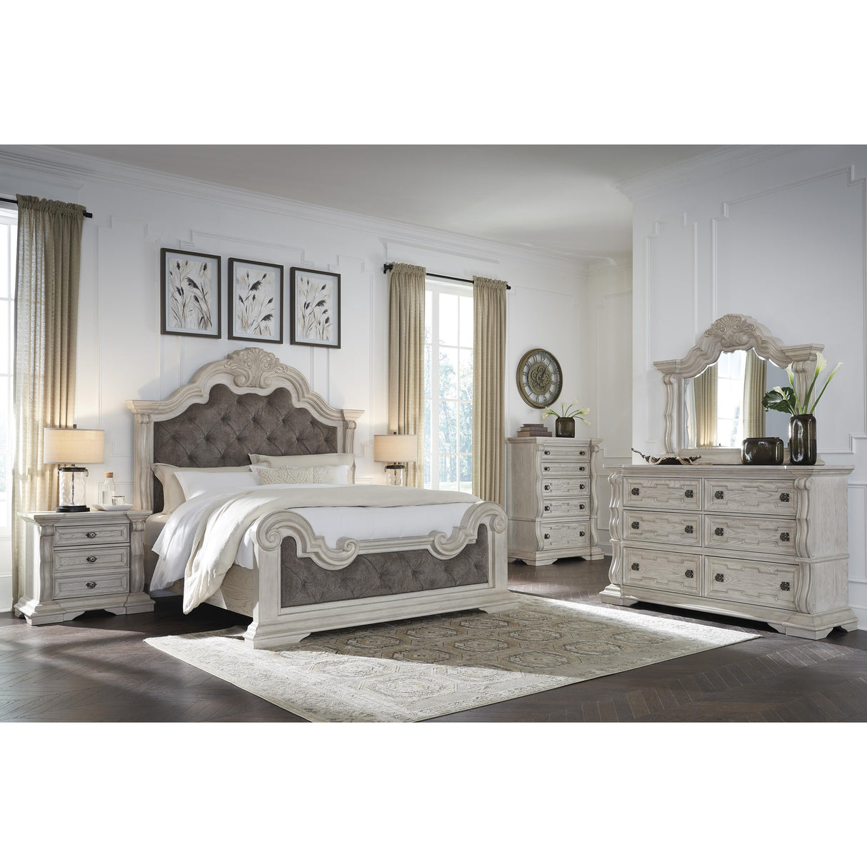 Signature Design by Ashley Bruchandi PCB948-93 Three Drawer Night Stand IMAGE 8