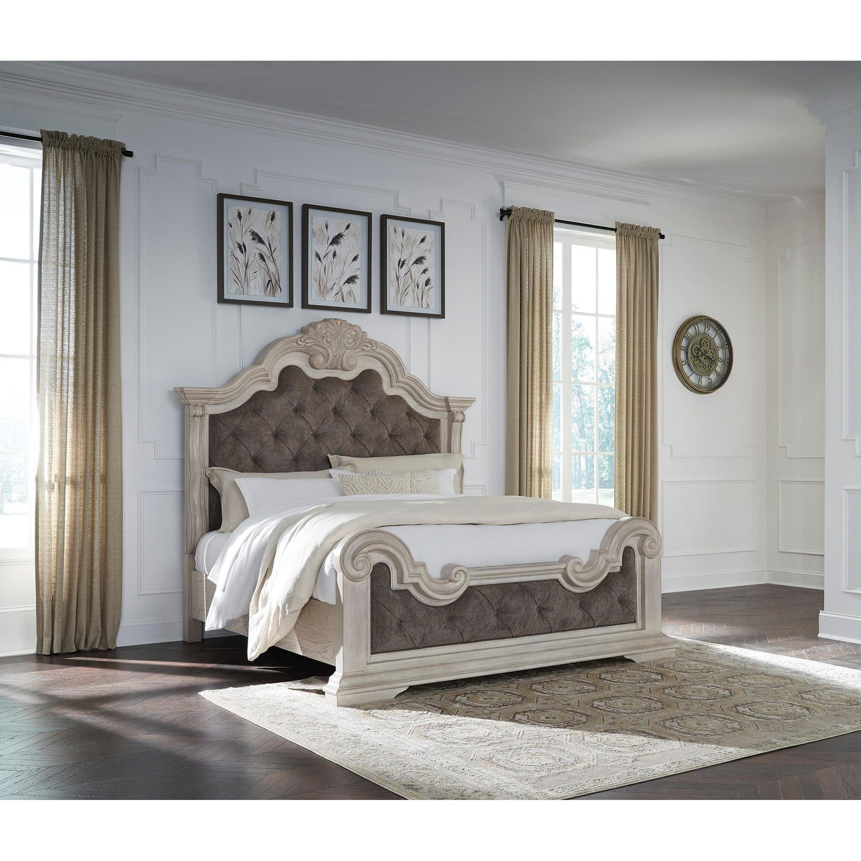 Signature Design by Ashley Bruchandi PCB948B2 Queen Upholstered Panel Bed IMAGE 5