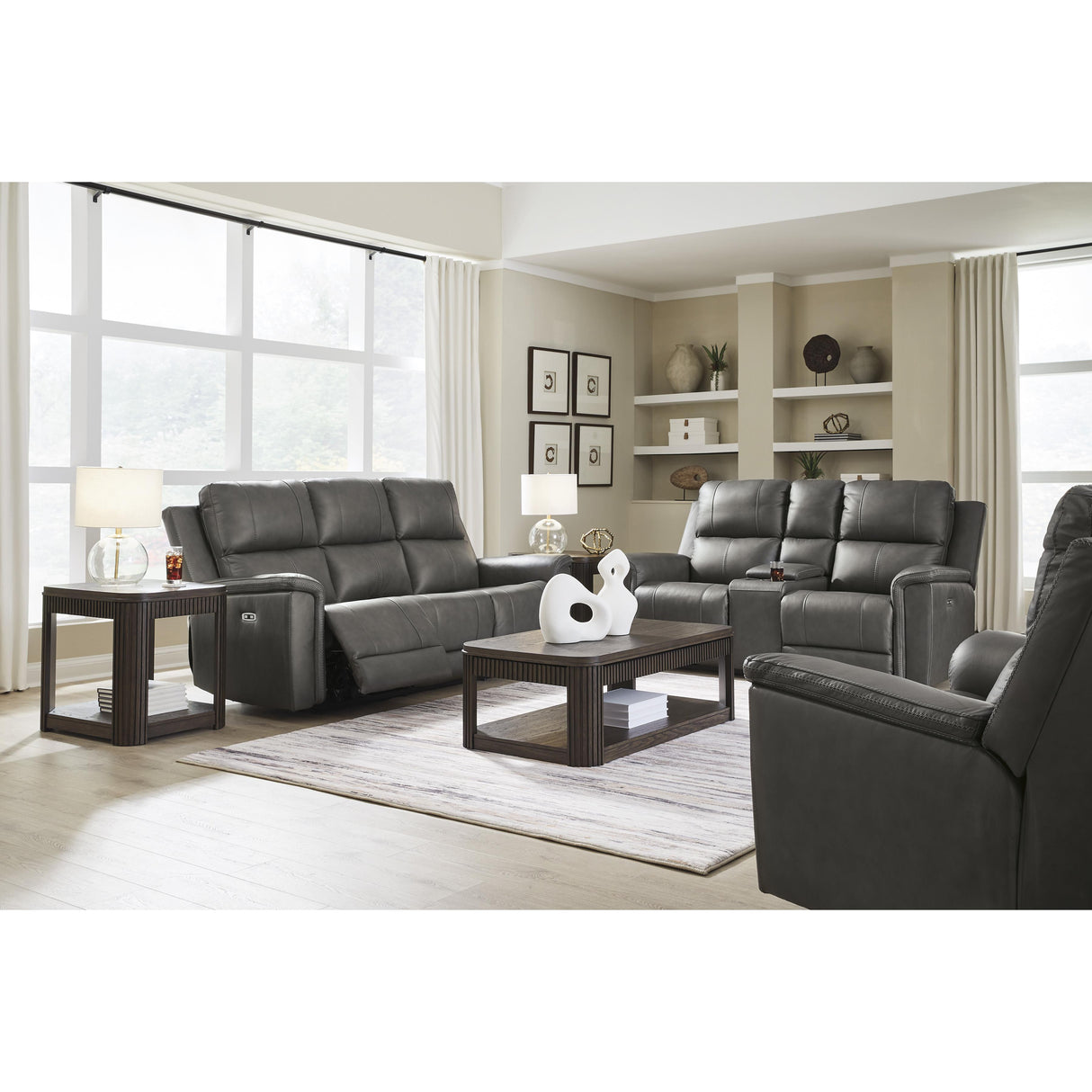 Signature Design by Ashley Bleckley PCU1200013 Power Recliner with Adjustable Headrest IMAGE 9