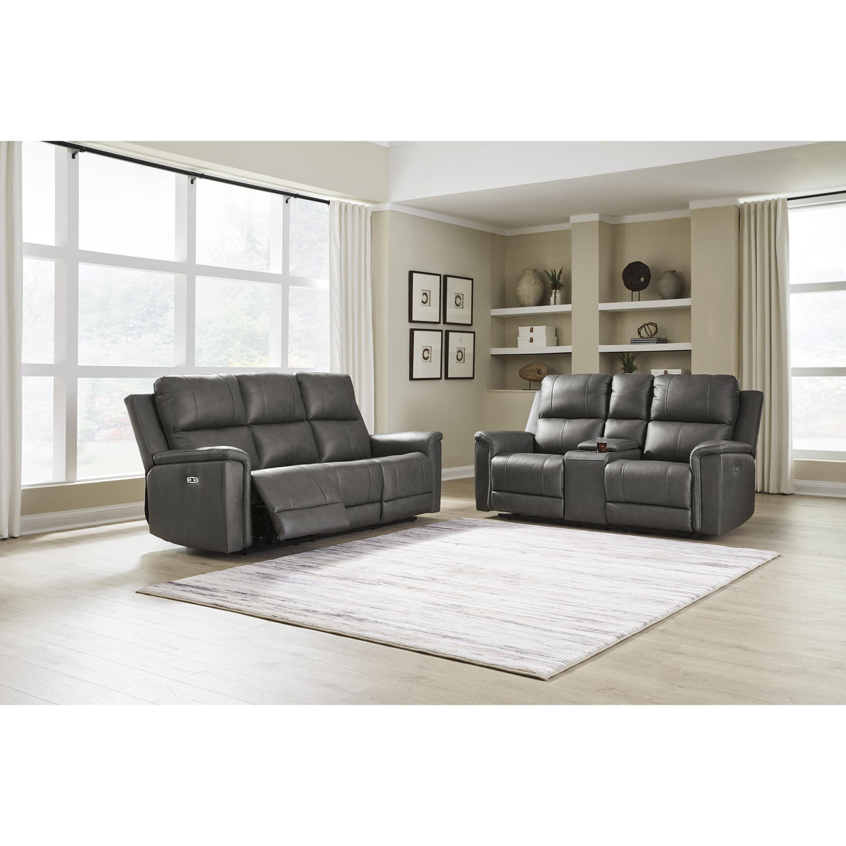 Signature Design by Ashley Bleckley PCU1200015 Power Reclining Sofa with Adjustable Headrest IMAGE 6