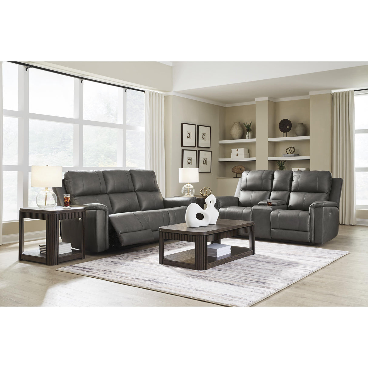 Signature Design by Ashley Bleckley PCU1200015 Power Reclining Sofa with Adjustable Headrest IMAGE 7