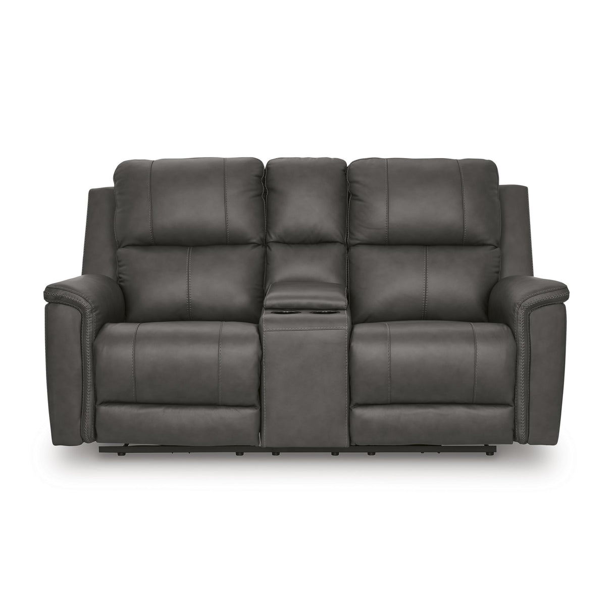 Signature Design by Ashley Bleckley PCU1200018 Power Reclining Loveseat with Console and Adjustable Headrest IMAGE 3