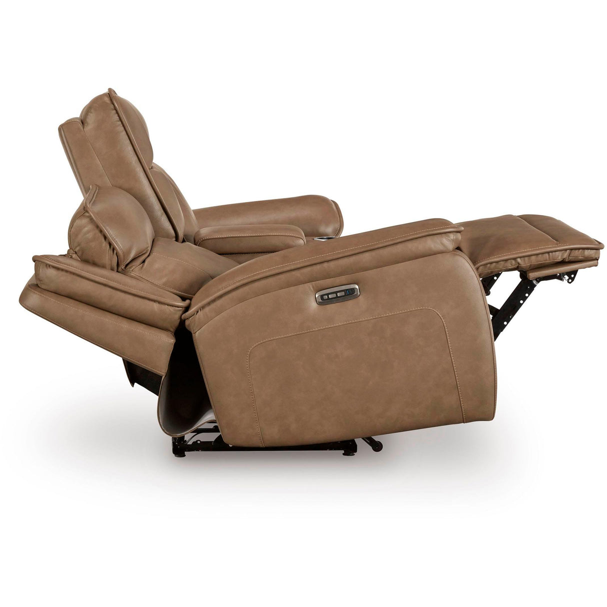 Signature Design by Ashley Glencroft PCU1240018 Power Reclining Loveseat with Console and Adjustable Headrest IMAGE 3