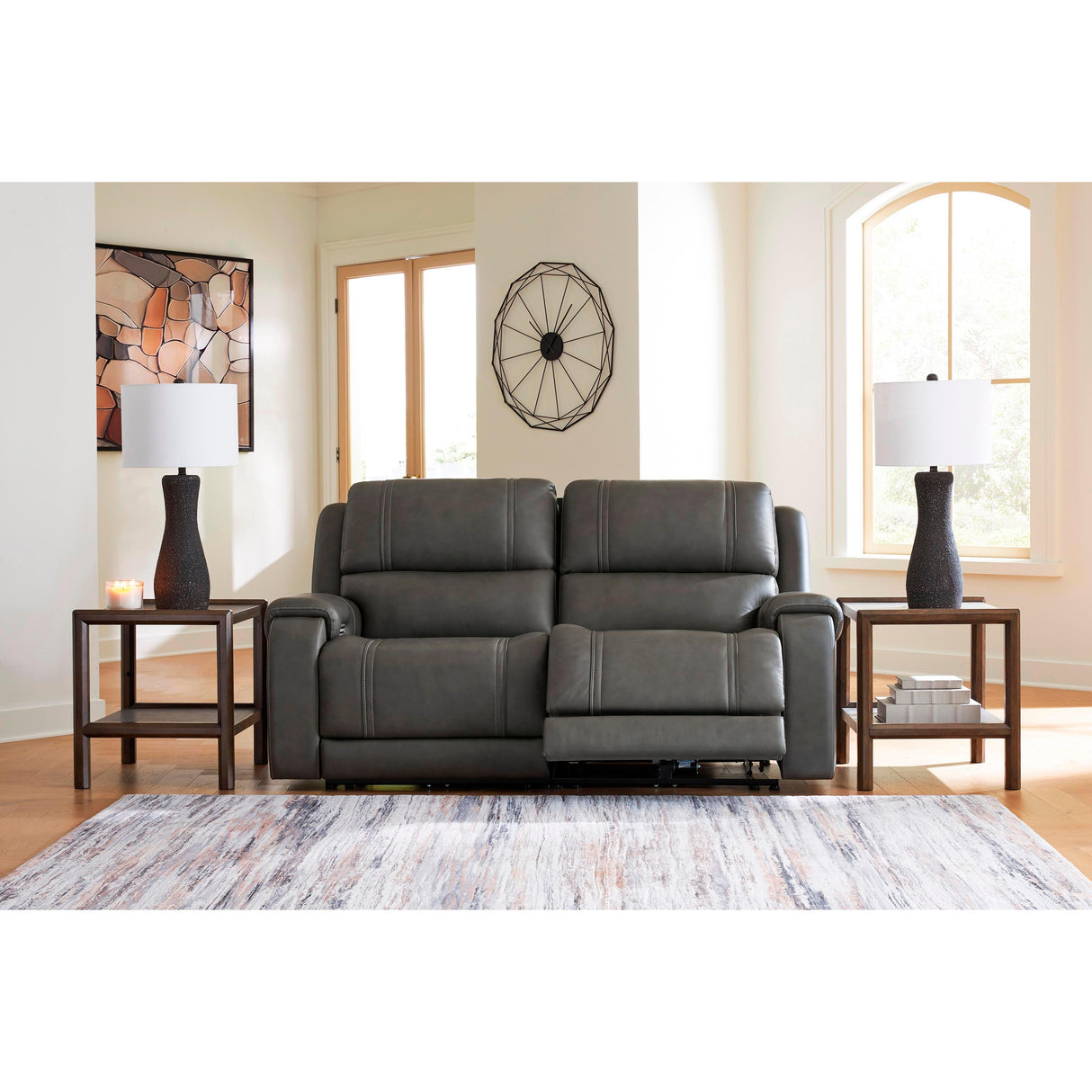 Signature Design by Ashley 5Z - Pittson PCU12600S1 2 pc Power Reclining Sectional Loveseat IMAGE 3