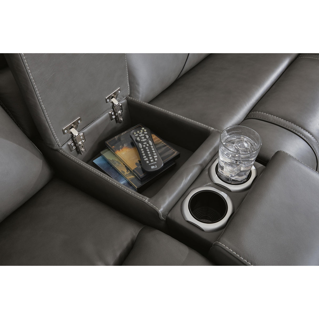 Signature Design by Ashley 5Z - Pittson PCU12600S10 7 pc Power Reclining Sectional IMAGE 7
