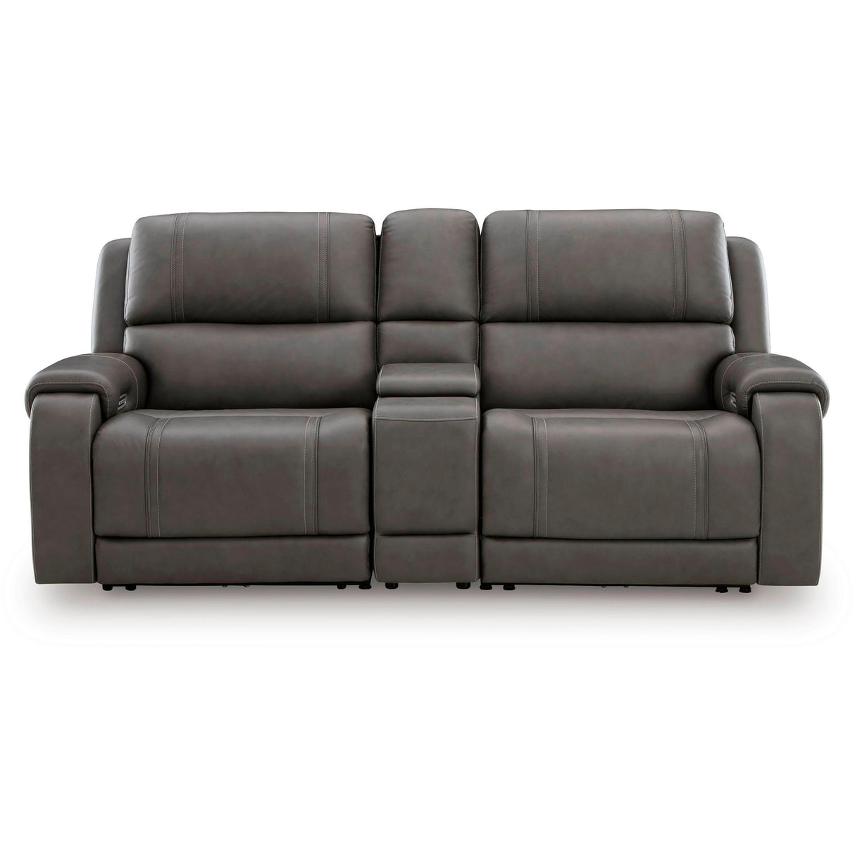 Signature Design by Ashley 5Z - Pittson PCU12600S2 3 pc Power Reclining Sectional Loveseat with Console IMAGE 1