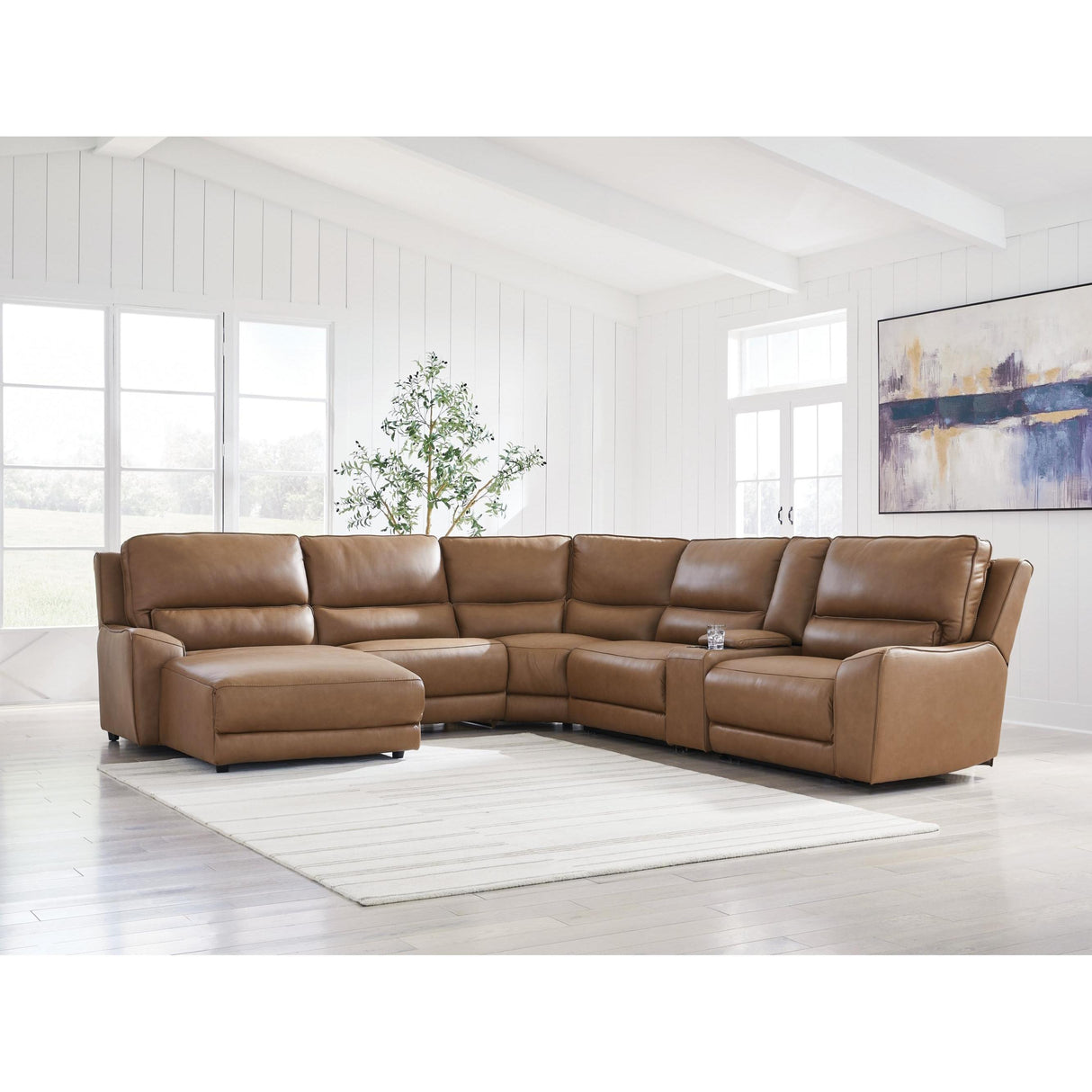 Signature Design by Ashley DeepWakes PCU62606S19 6 pc Power Reclining Sectional with Chaise IMAGE 2