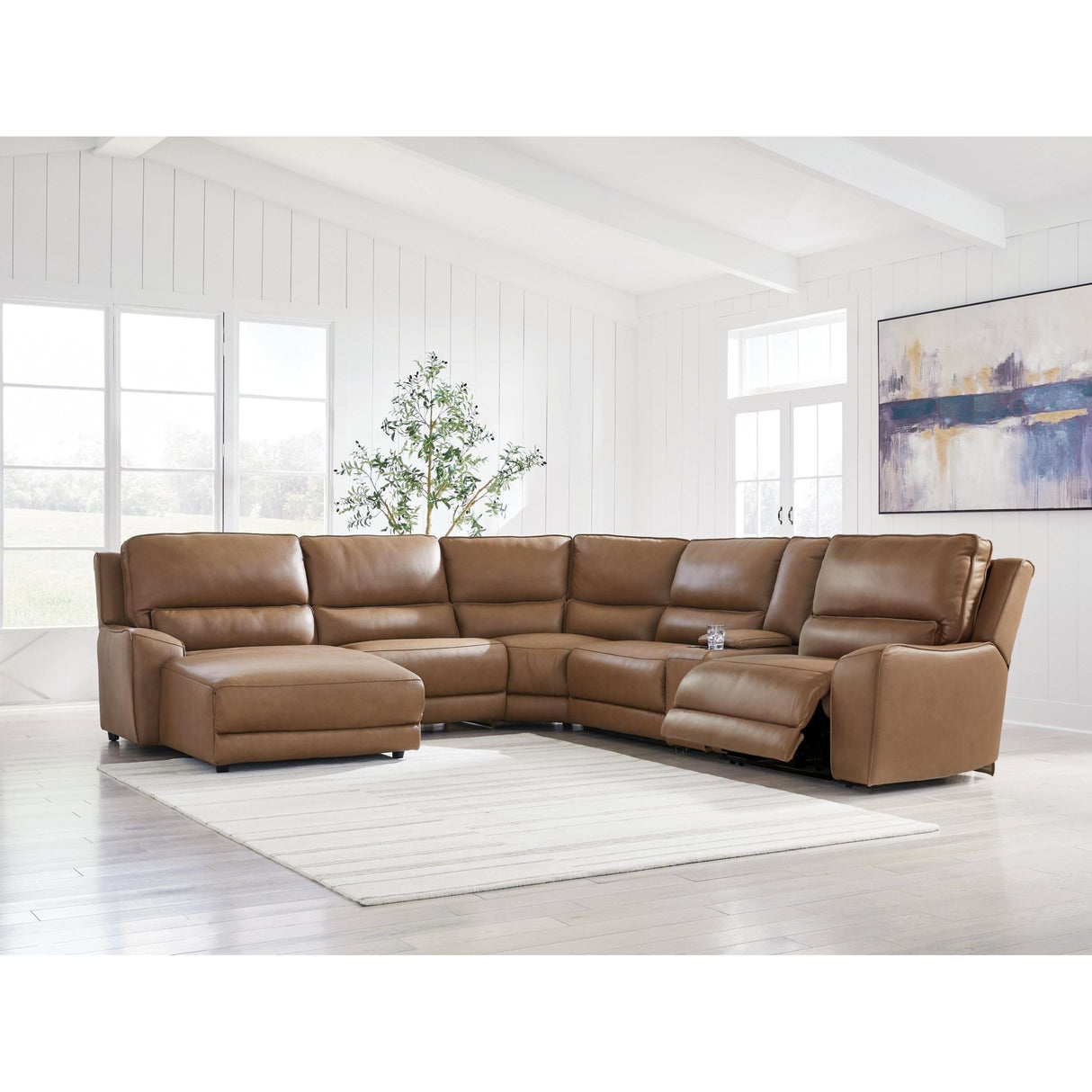 Signature Design by Ashley DeepWakes PCU62606S19 6 pc Power Reclining Sectional with Chaise IMAGE 4
