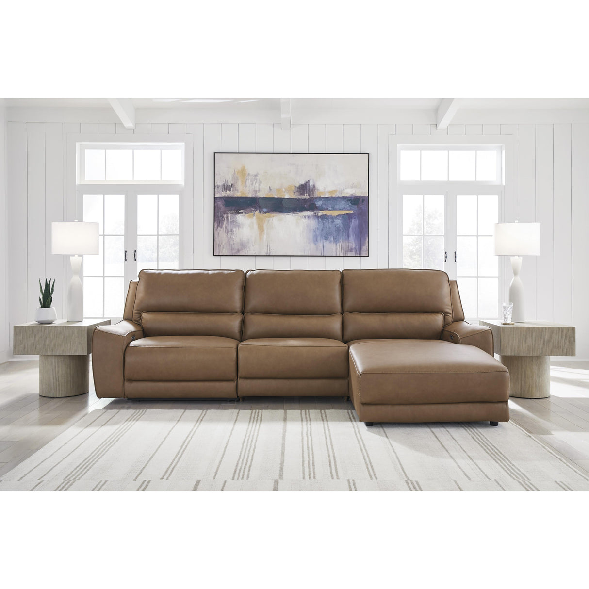 Signature Design by Ashley DeepWakes PCU62606S22 3 pc Reclining Sofa Chaise IMAGE 2