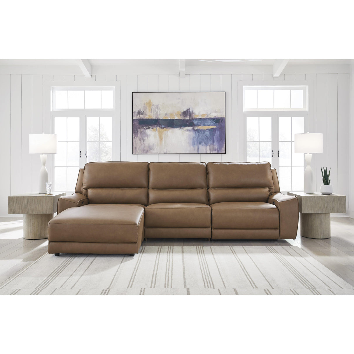 Signature Design by Ashley DeepWakes PCU62606S23 3 pc Reclining Sofa Chaise IMAGE 2