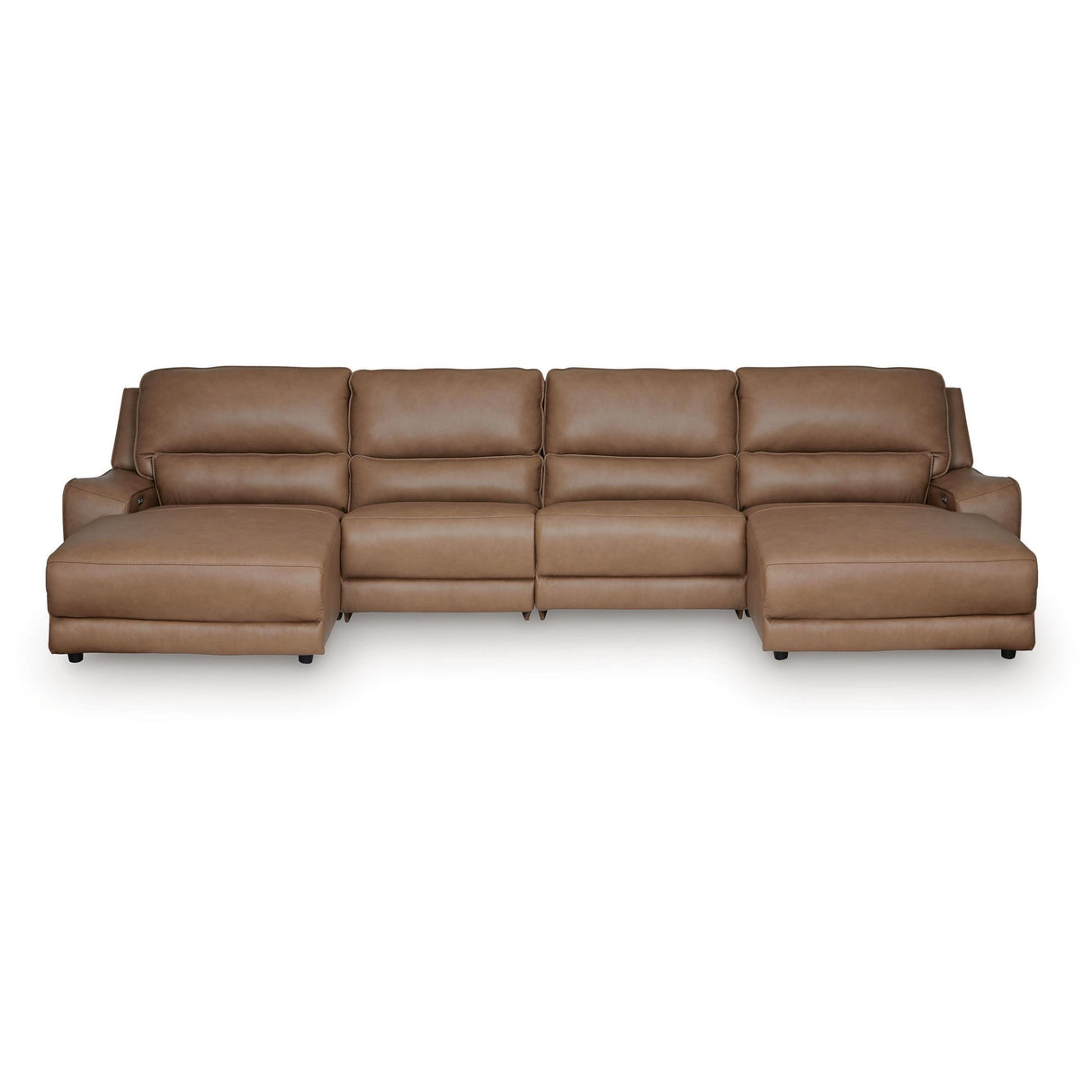 Signature Design by Ashley DeepWakes PCU62606S37 4 pc Reclining Sectional with Double Chaise IMAGE 1