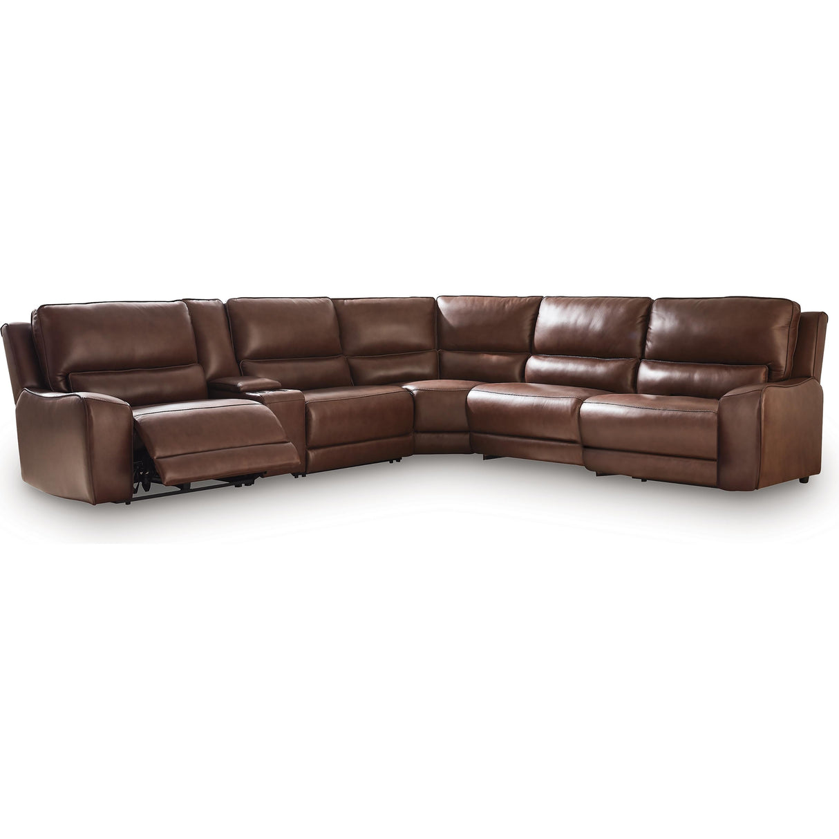 Signature Design by Ashley DeepWakes PCU62607S36 6 pc Reclining Sectional with Storage Console IMAGE 1