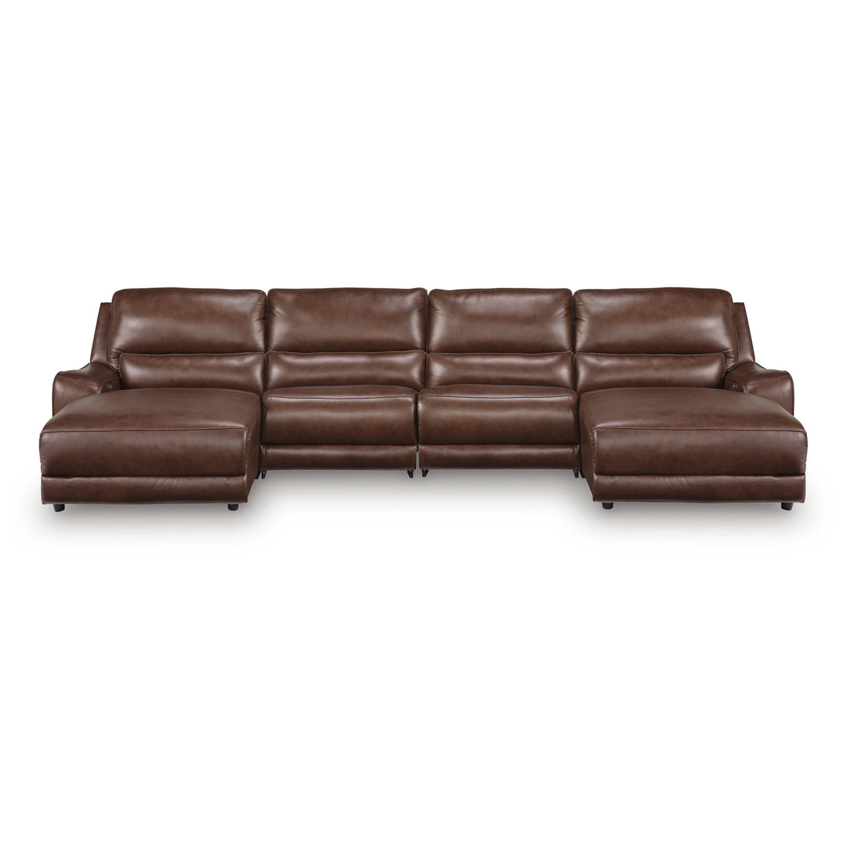Signature Design by Ashley DeepWakes PCU62607S37 4 pc Reclining Sectional with Double Chaise IMAGE 1