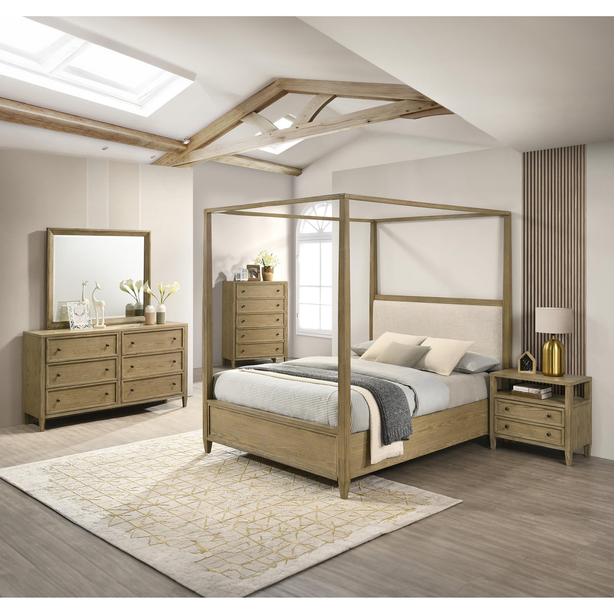 Crown Mark Sienna B8250-11 Dresser Mirror IMAGE 3