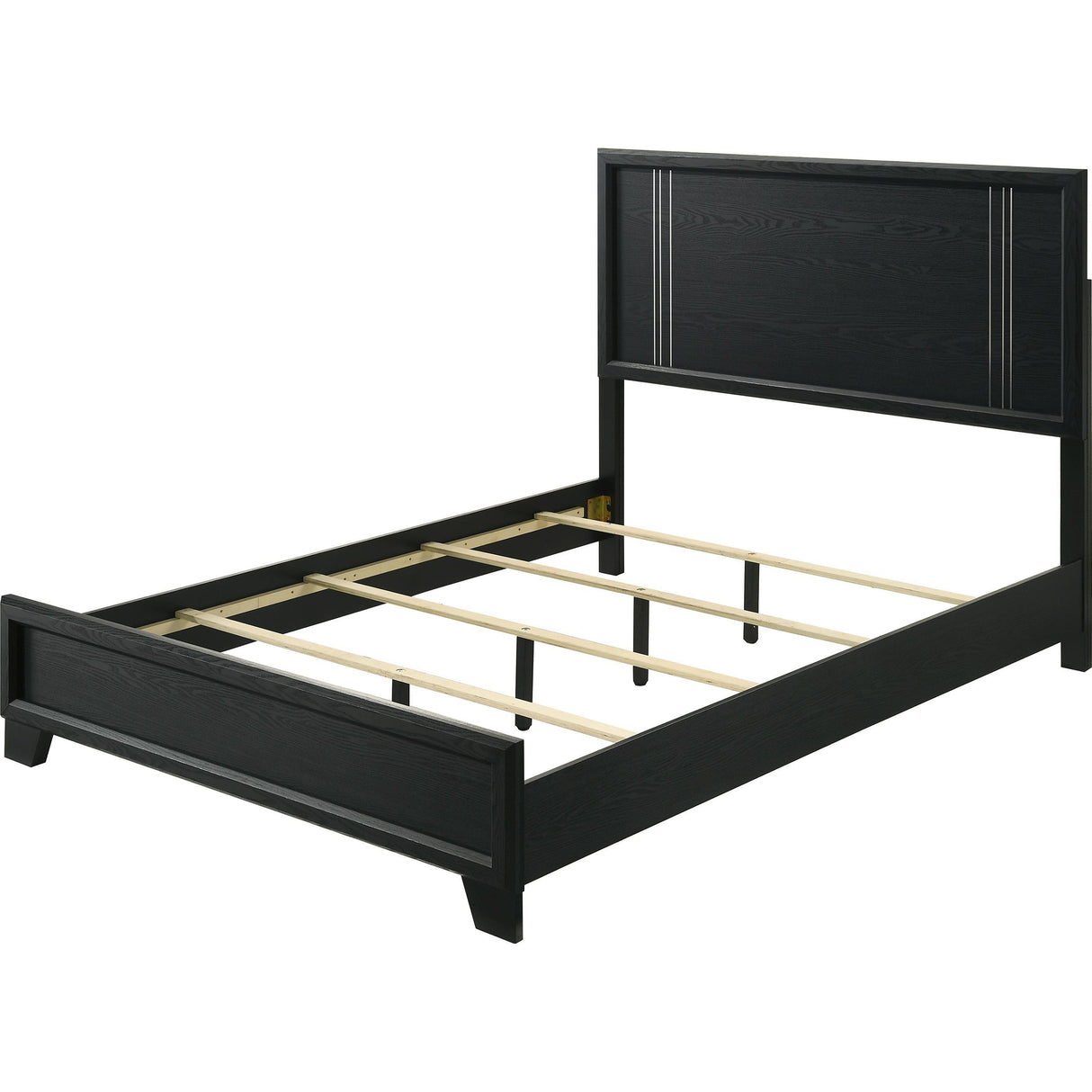 Crown Mark Charlie B9235-Q Queen Bed - Charcoal IMAGE 2