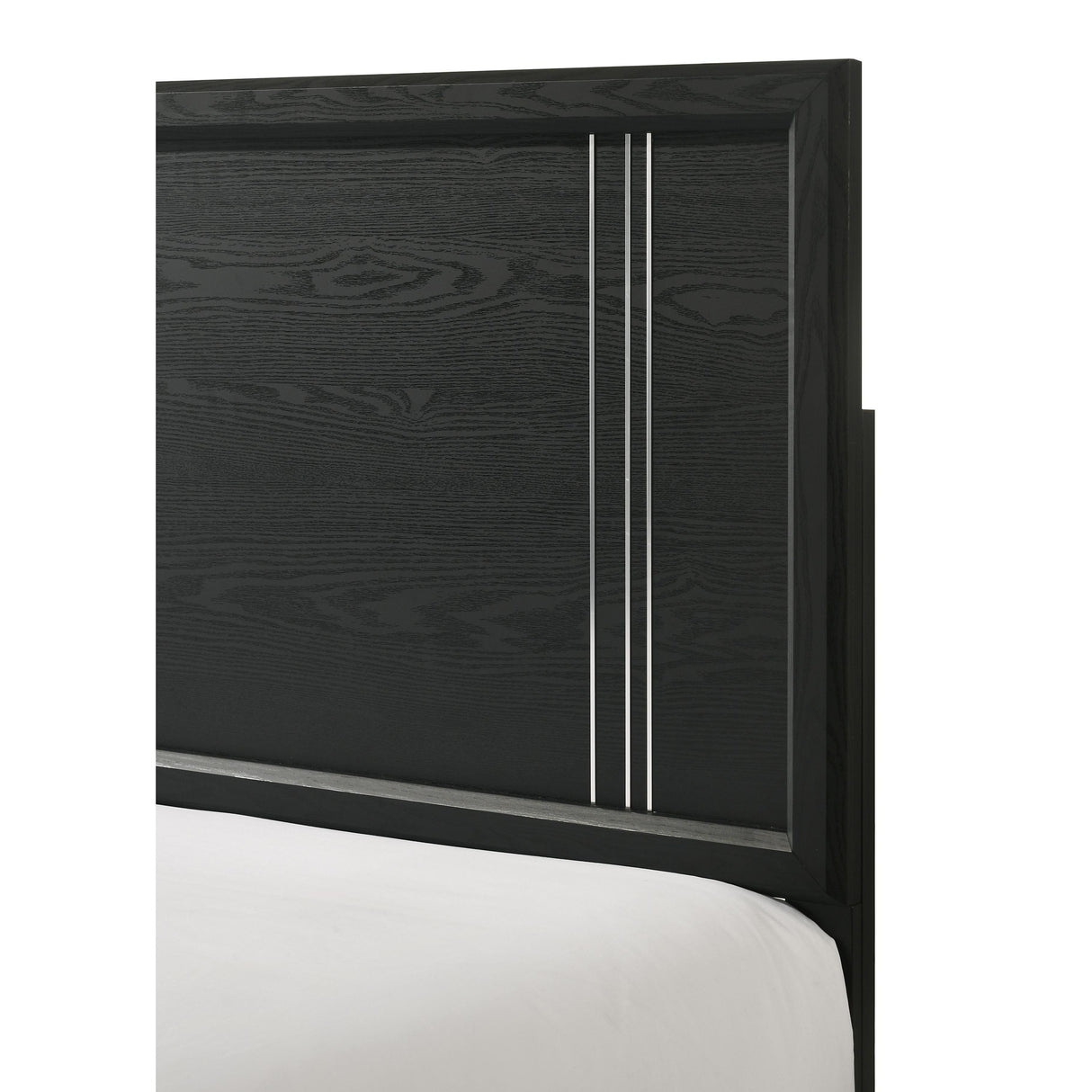 Crown Mark Charlie B9235-Q Queen Bed - Charcoal IMAGE 5