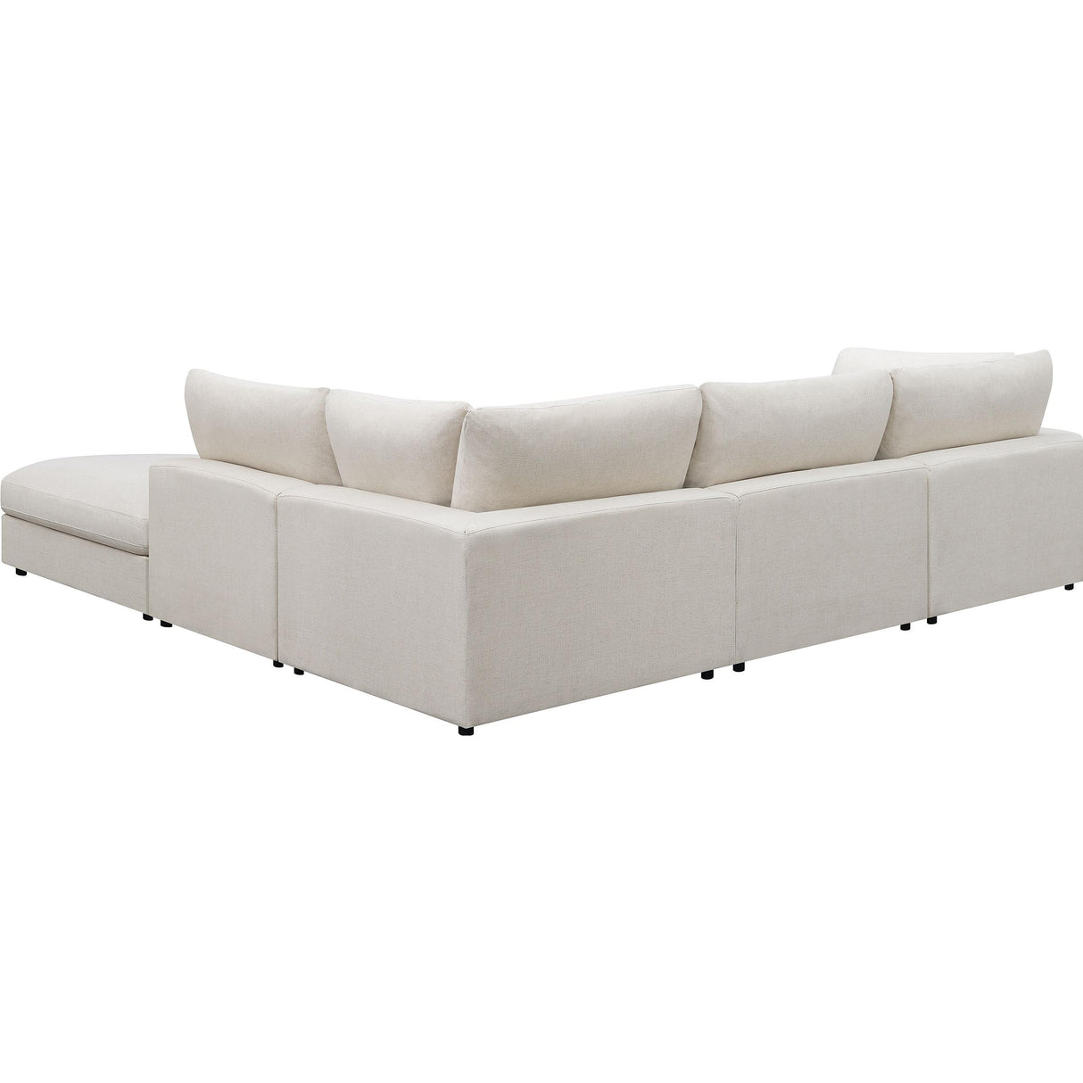 Coaster Furniture Serene 551321-SETC 5 pc Upholstered Modular Sectional - Beige IMAGE 4